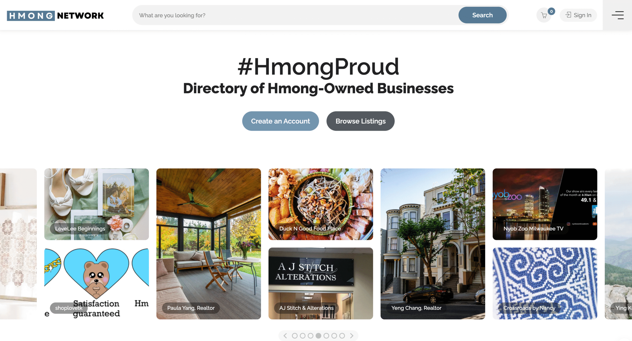 The Hmong Network directory of Hmong-owned businesses