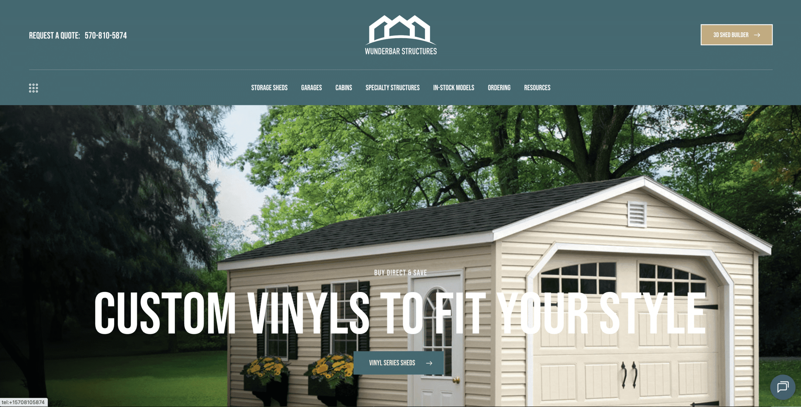 Wunderbar Structures custom portable buildings